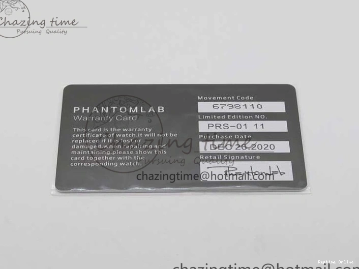 0128 Submariner Phantomlab Transparent KZF Best Edition Blue Fruit Dial on White Rubber Strap VR Classic 2563